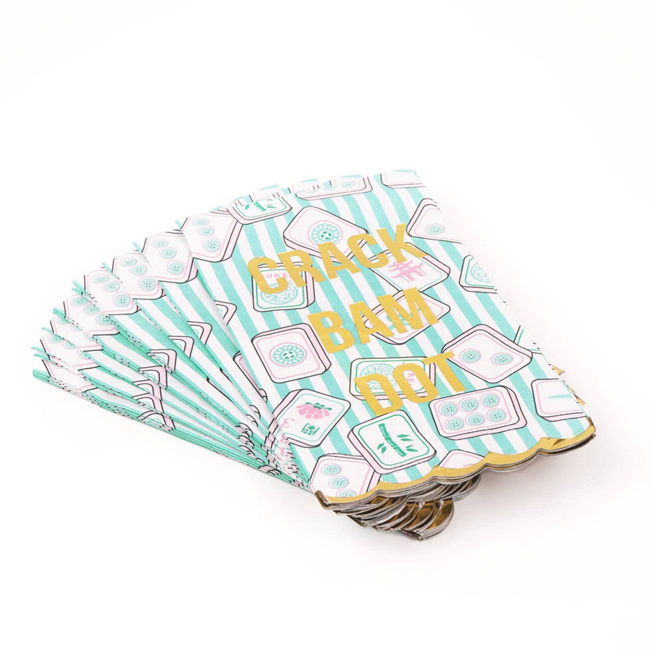 Napkins - Guest - Mahjong Stripe