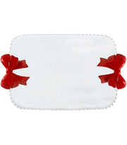 Seasonal - Red Bow Tray - Large