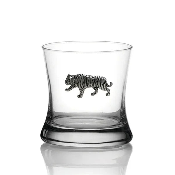 Drinkware - Modern Rocks Glass - Tiger