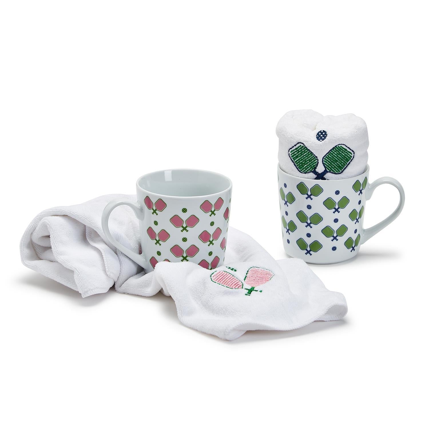 Household - Gift set - Pickleball Mug & Towel