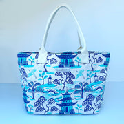 Accessories - Tote bag - Lilibridge Blue Pagoda