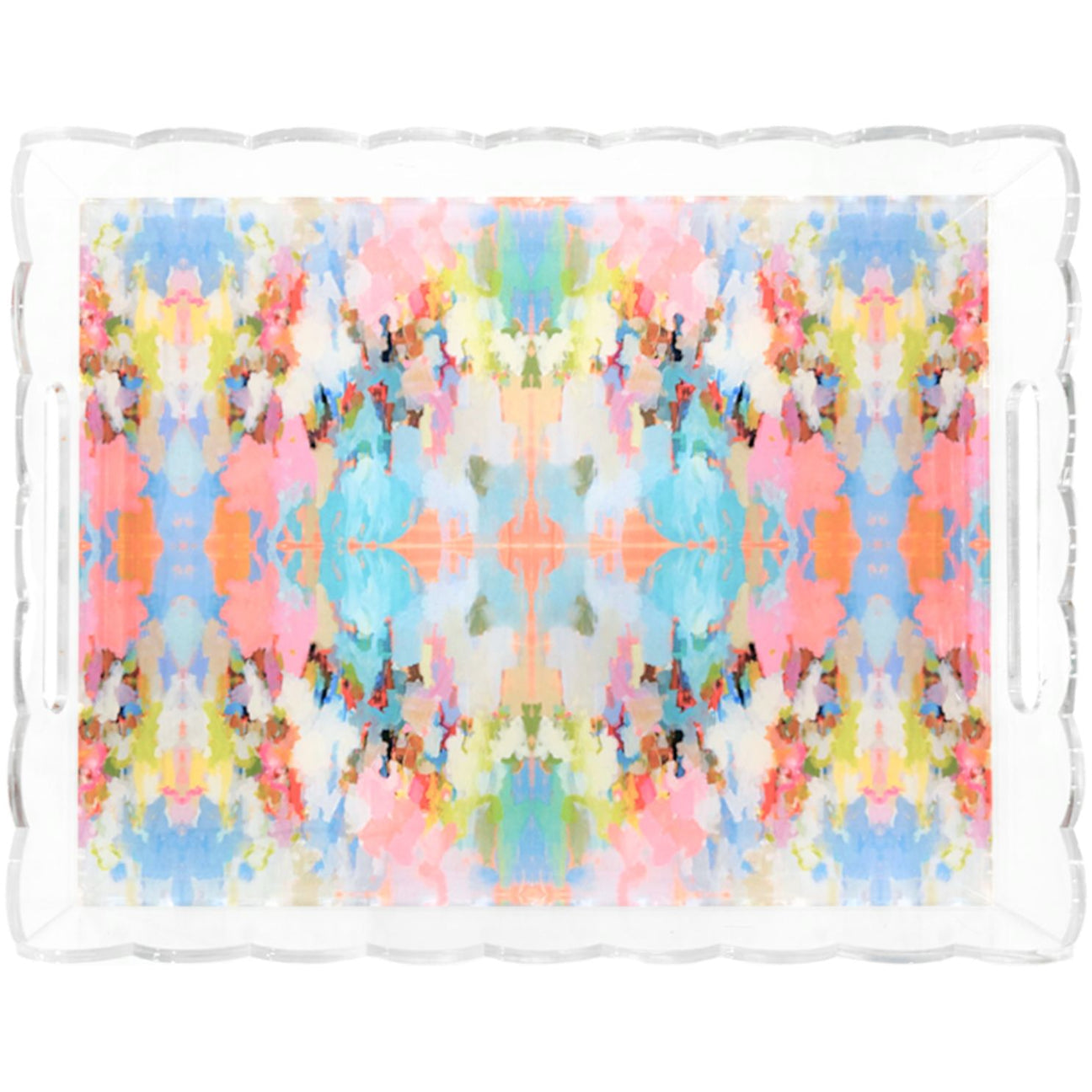 Tray - Brooks Avenue Scalloped Tray - 11x14