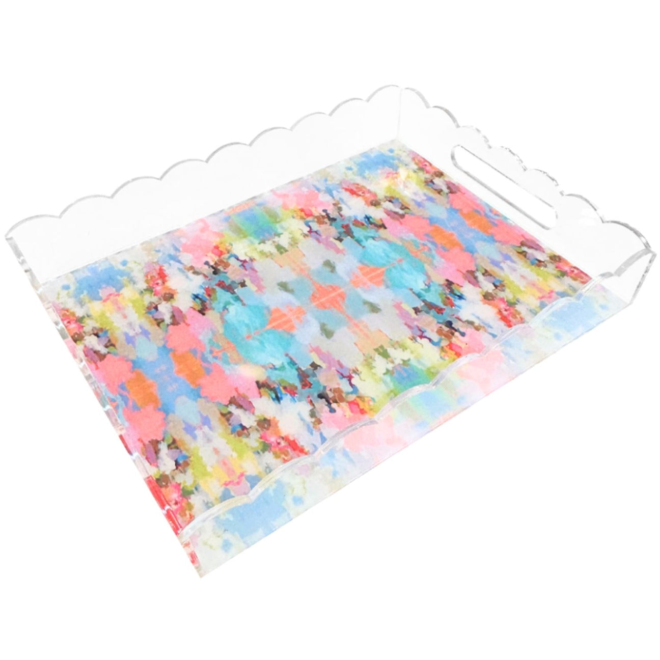 Tray - Brooks Avenue Scalloped Tray - 11x14