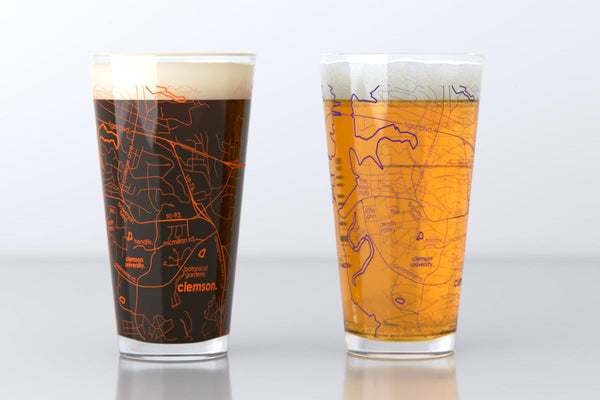 Gameday - Clemson - Glasses Pint Pair