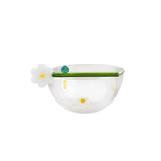 Home Decor - Bowl - Daisy Tidbit - Glass Inlay