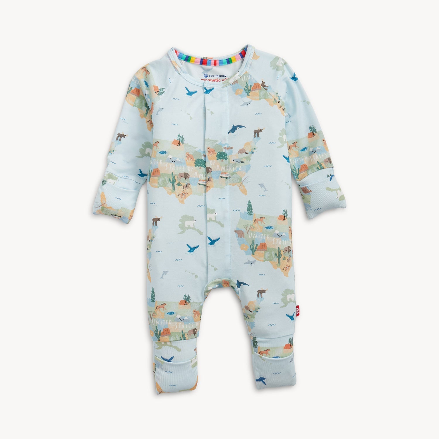 Children - Apparel - Coverall - America the Beautiful - 3-6M