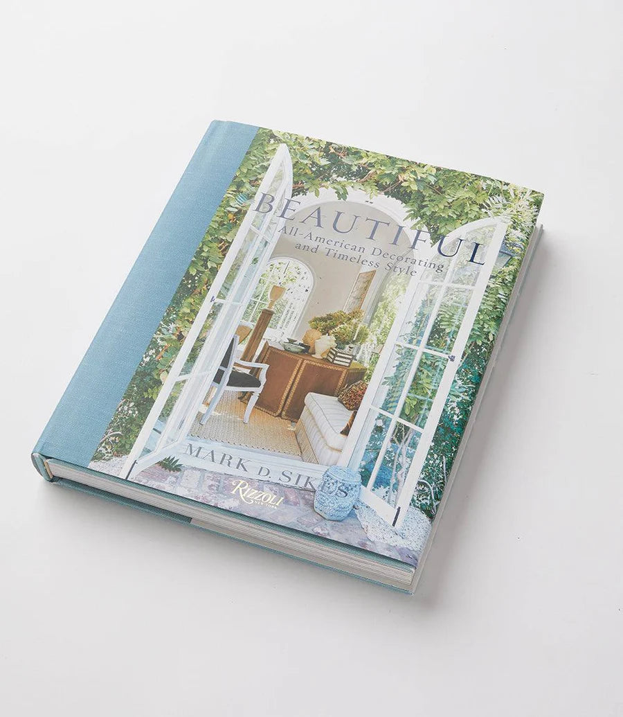 Book titled 'Beautiful' by Mark D. Sikes on a white background
