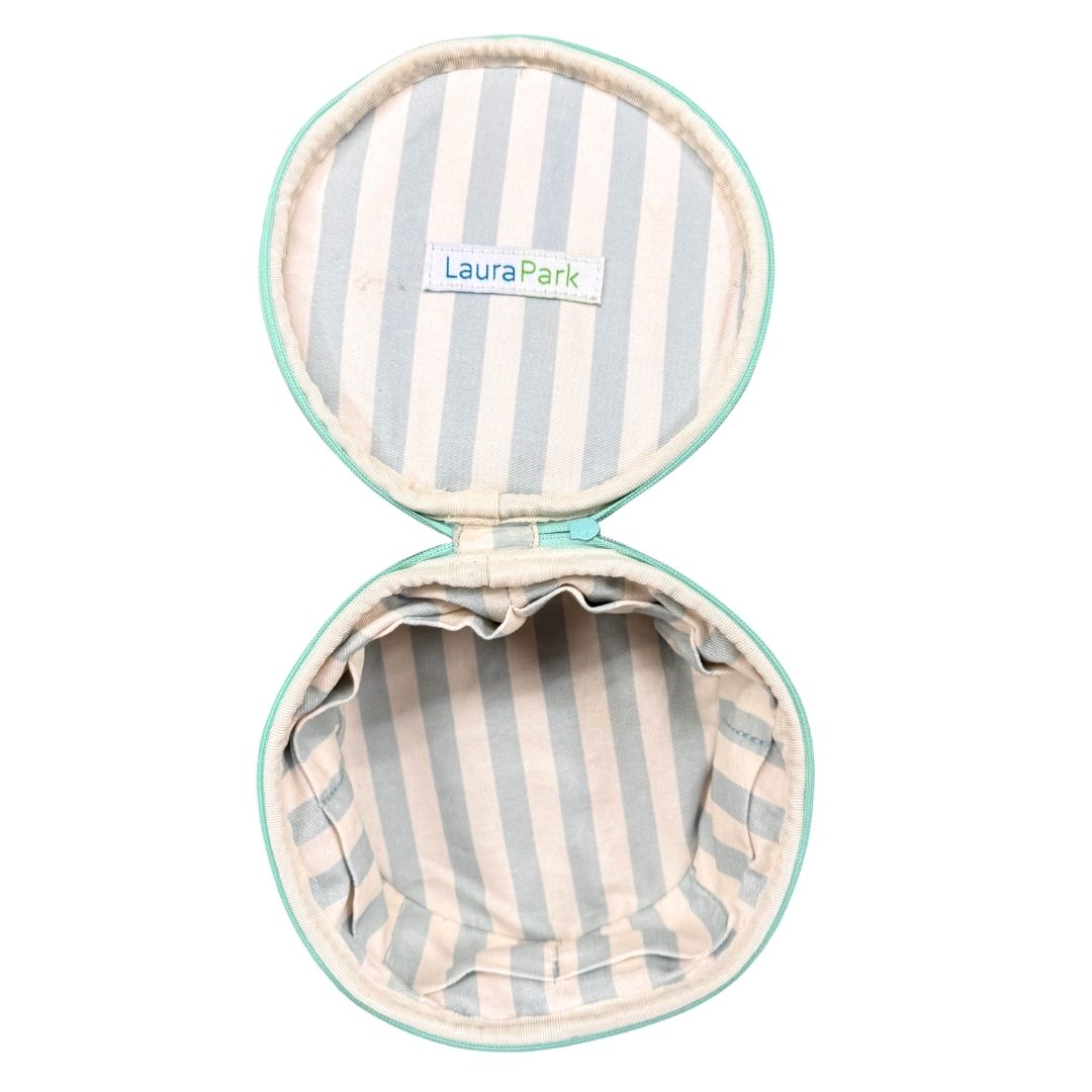 Accessories - Round Jewelry Case - Brooks Avenue