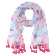 Women - Accessories - Scarf - Never Give Up Ever - Pink Petals