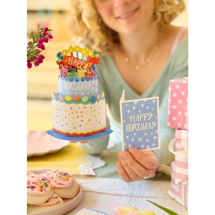 Pop up card - Mini Confetti Birthday Cake