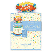 Pop up card - Mini Confetti Birthday Cake