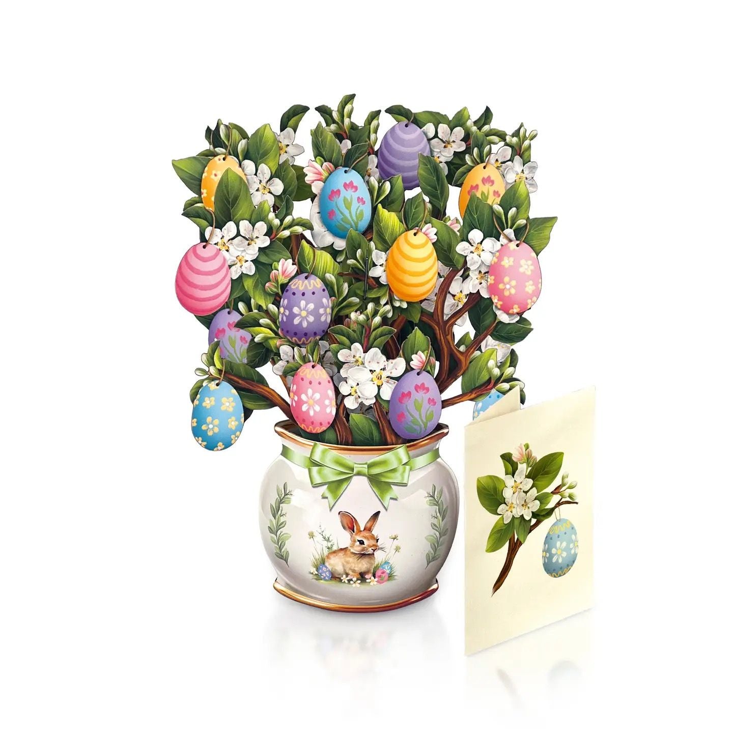 Seasonal - Easter - Mini Pop Up Card - Egg Tree