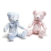 Children - Stuffed Bear - Toile - Pink
