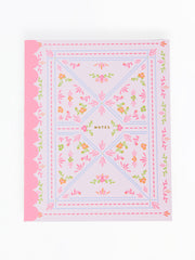 Books - Scallop Notebook - Floral Stitch