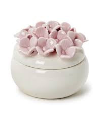 Home - Jewelry Box - Hydrangea - Pink