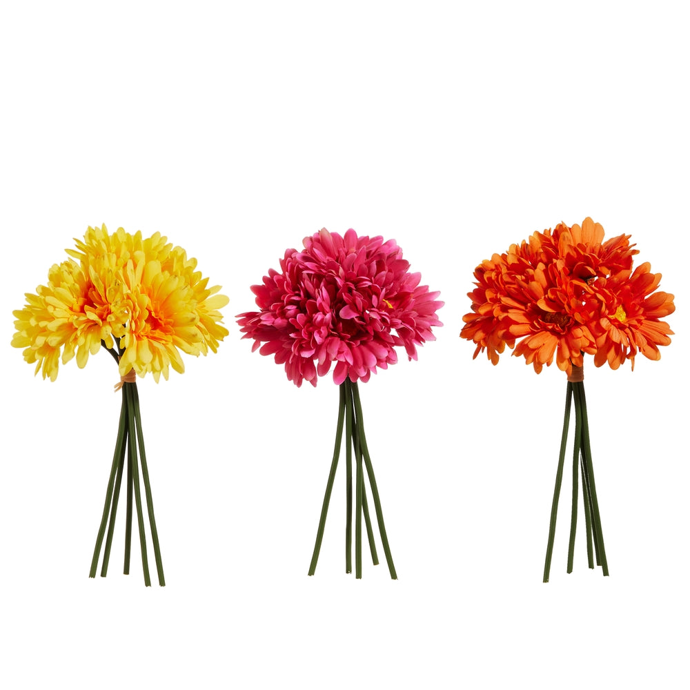 Floral - Gerber Daisy Bundle - Pink - 12”