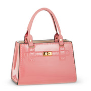 Home Decor - Vase - Pink Purse - 9.5”