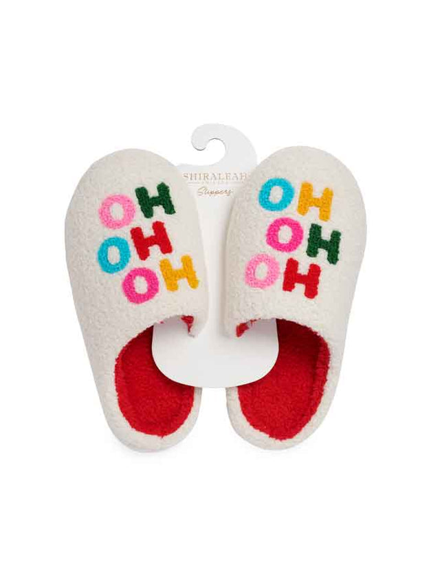 Ho Ho Ho Women’s Slipper Sm