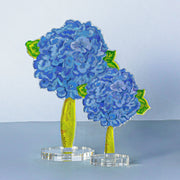 Hydrangea Royal Blue Acrylic Small