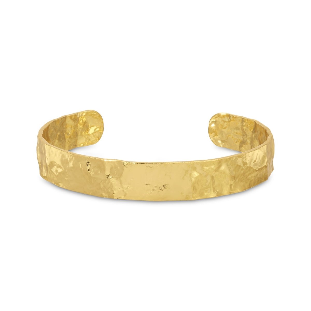 Jewelry - Bracelet - Cuff - Sculpted Texture - Gold