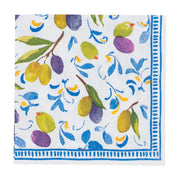 Mediterranean Blue Cocktail Napkins – Decorative Paper Napkins