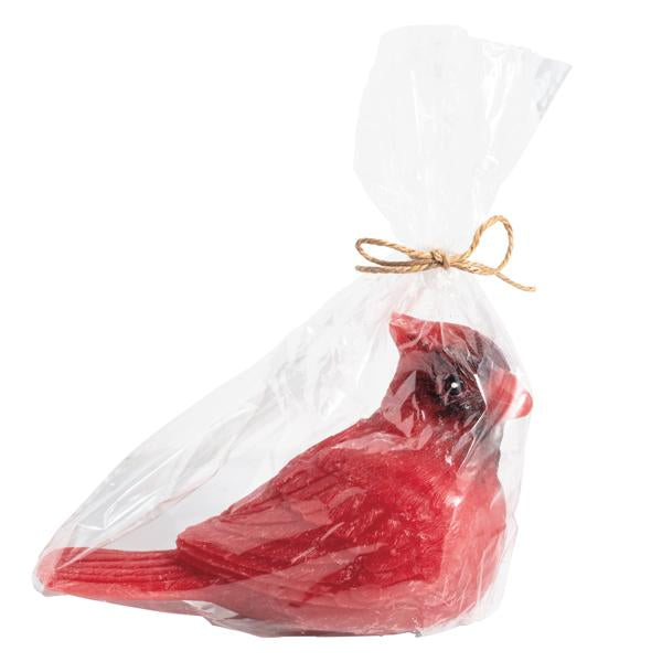 Seasonal - Candle - Flameless - Cardinal shaped 