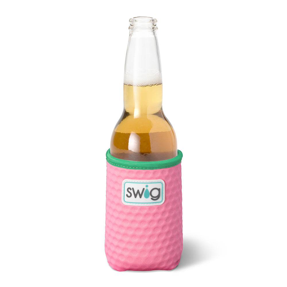 Pink Golf Ball Can Cooler | Swig