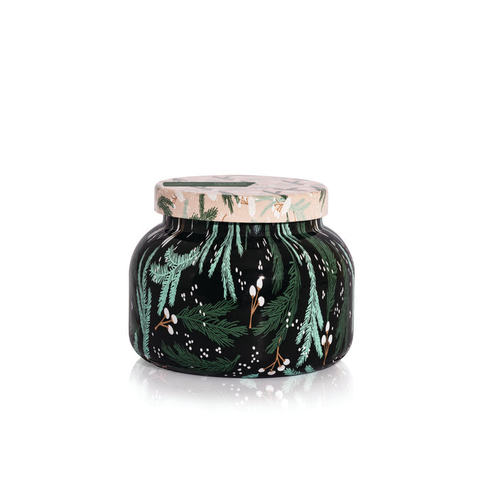 Seasonal - Candle - Crystal Pine - 8 oz. Jar with pine needle design 