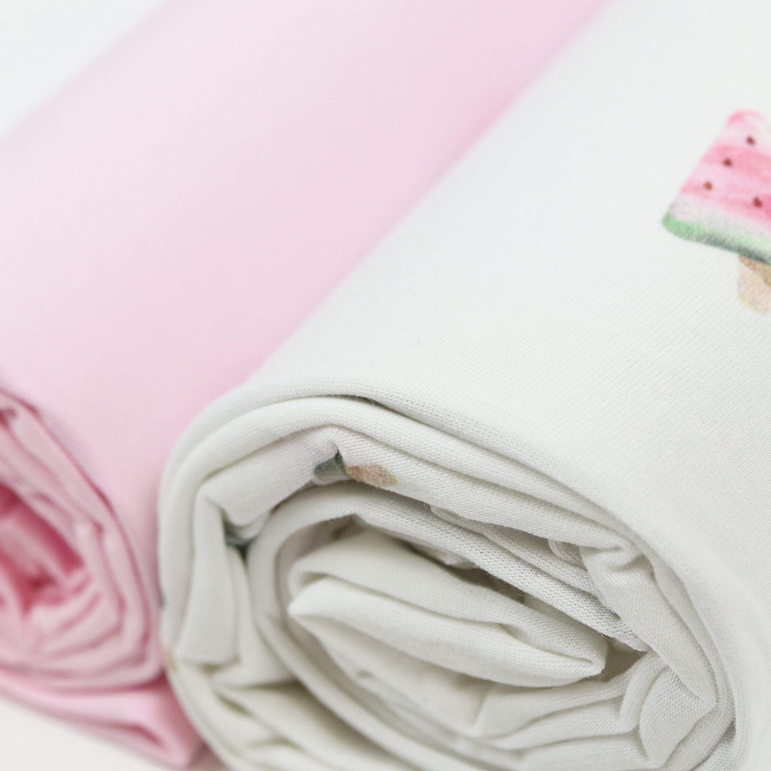 2-Pack Swaddle Blanket Set – Watermelon