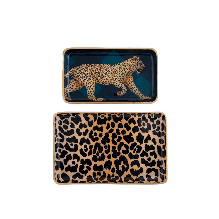 Tray - Leopard - Set of 2