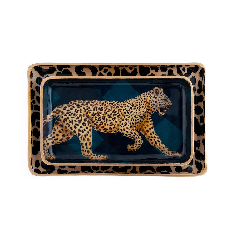 Tray - Leopard - Set of 2