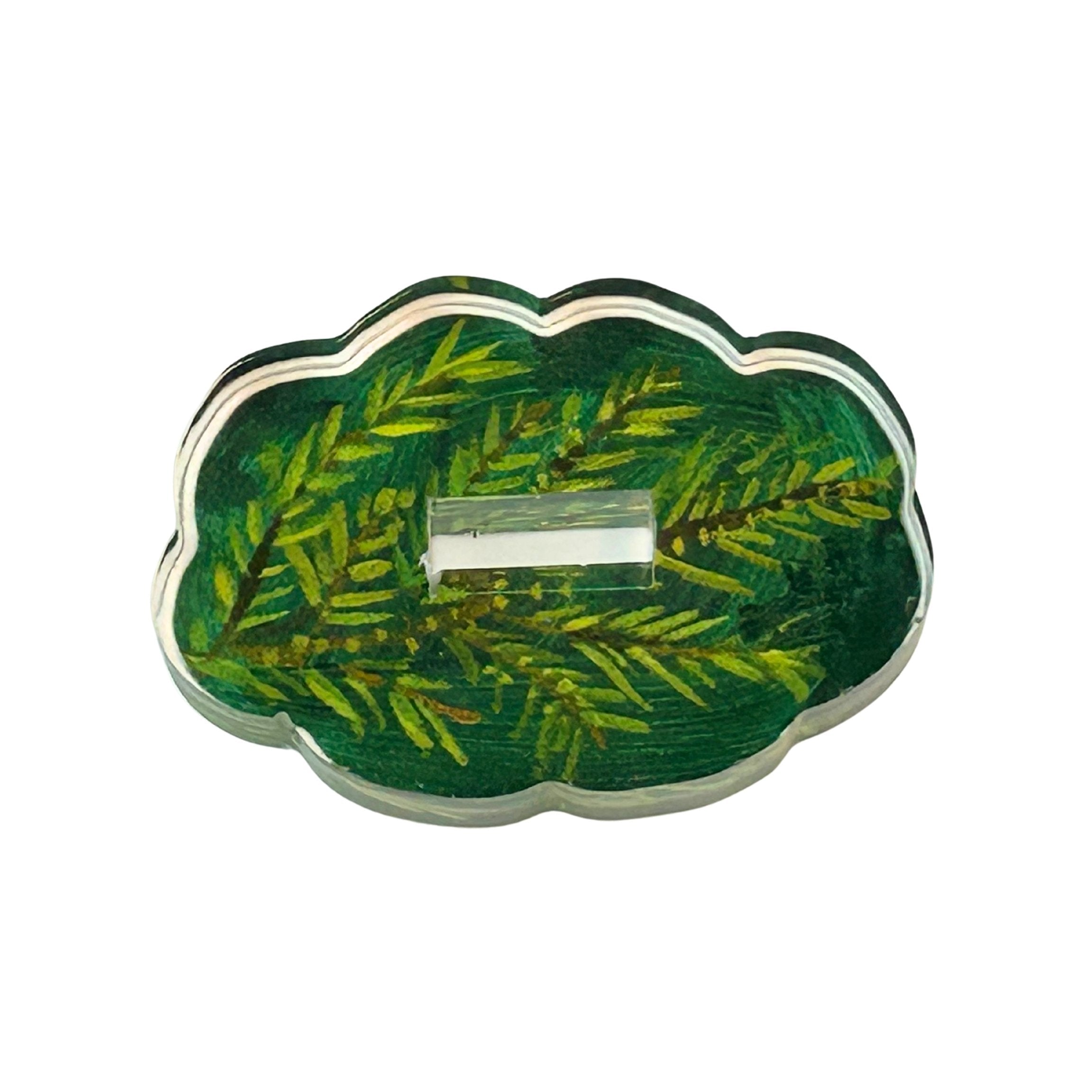 Pine Pattern Acrylic Stand | Small