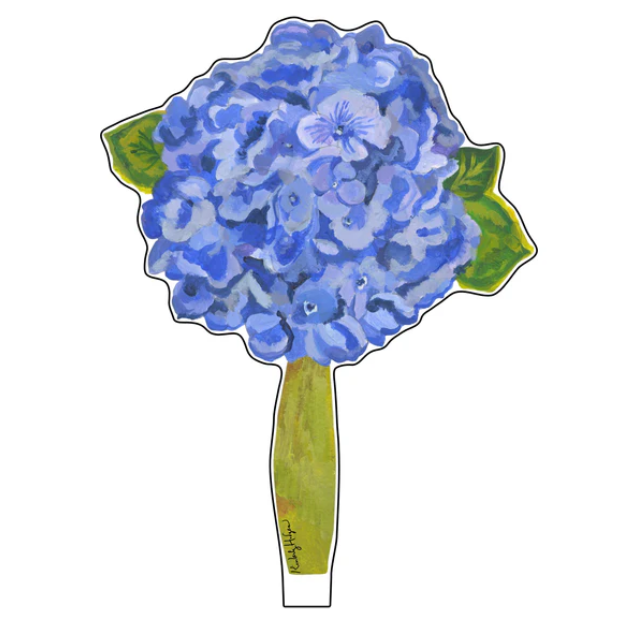 Hydrangea Royal Blue Acrylic Flower – Large