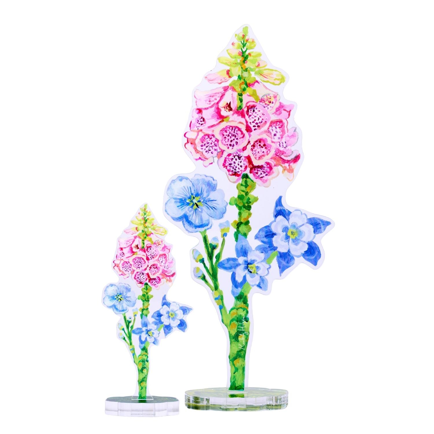 Foxglove Acrylic Flower – Small