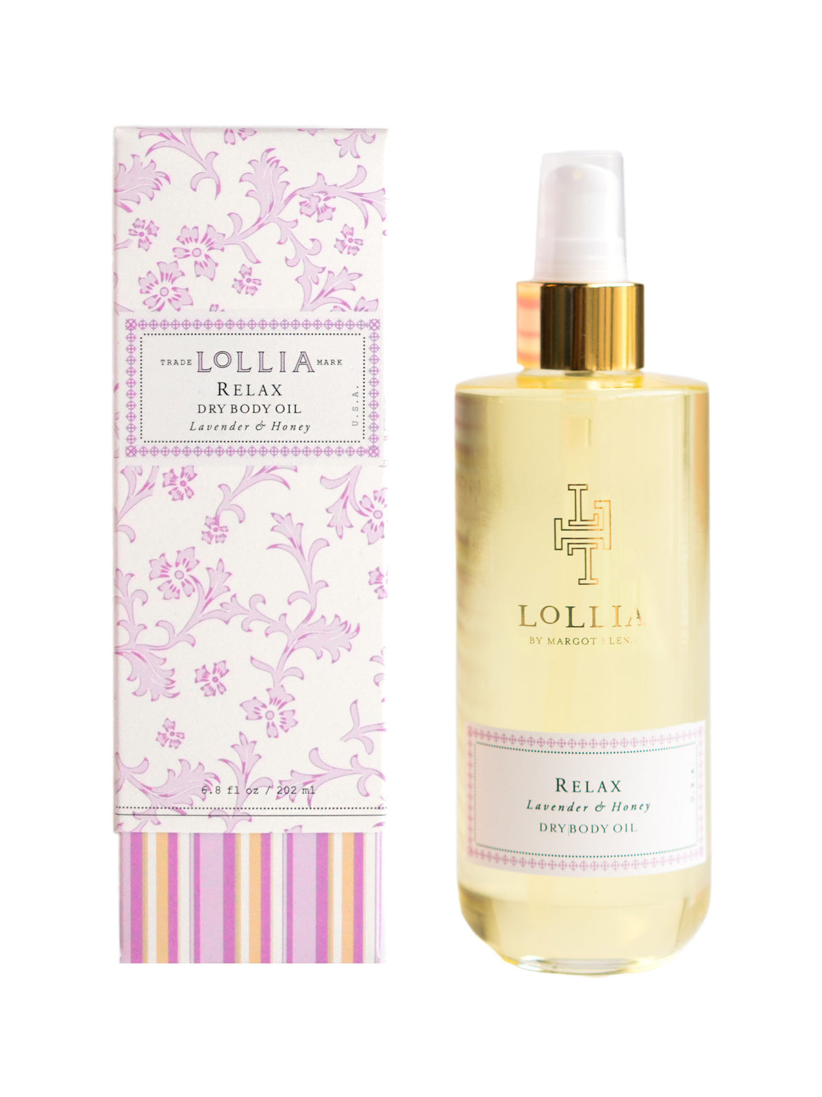 Dry Body Oil - Relax - Lavender & Honey