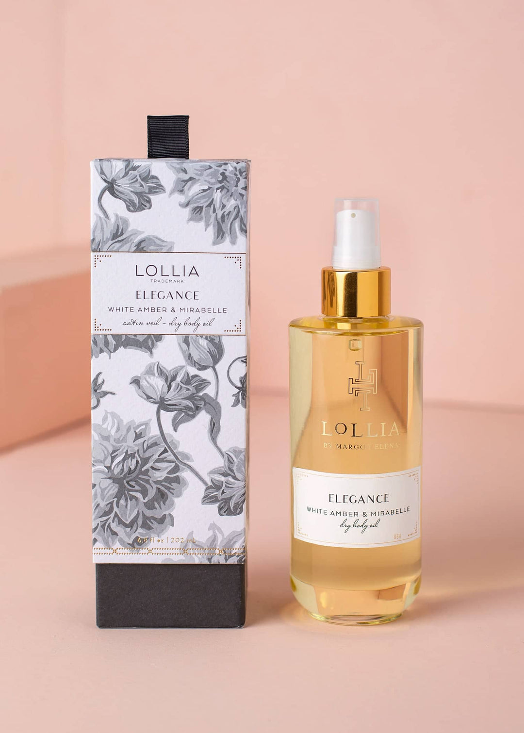 Dry Body Oil - Elegance - White Amber & Mirabelle