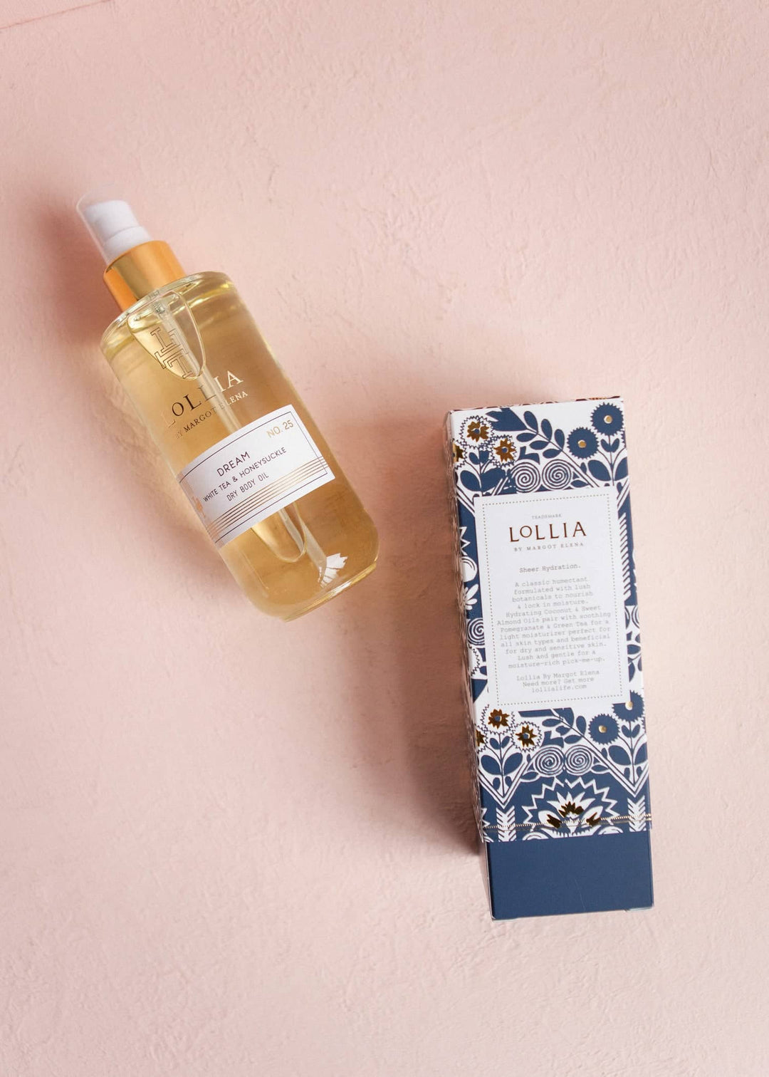 Dry Body Oil - Dream - White Tea & Honeysuckle