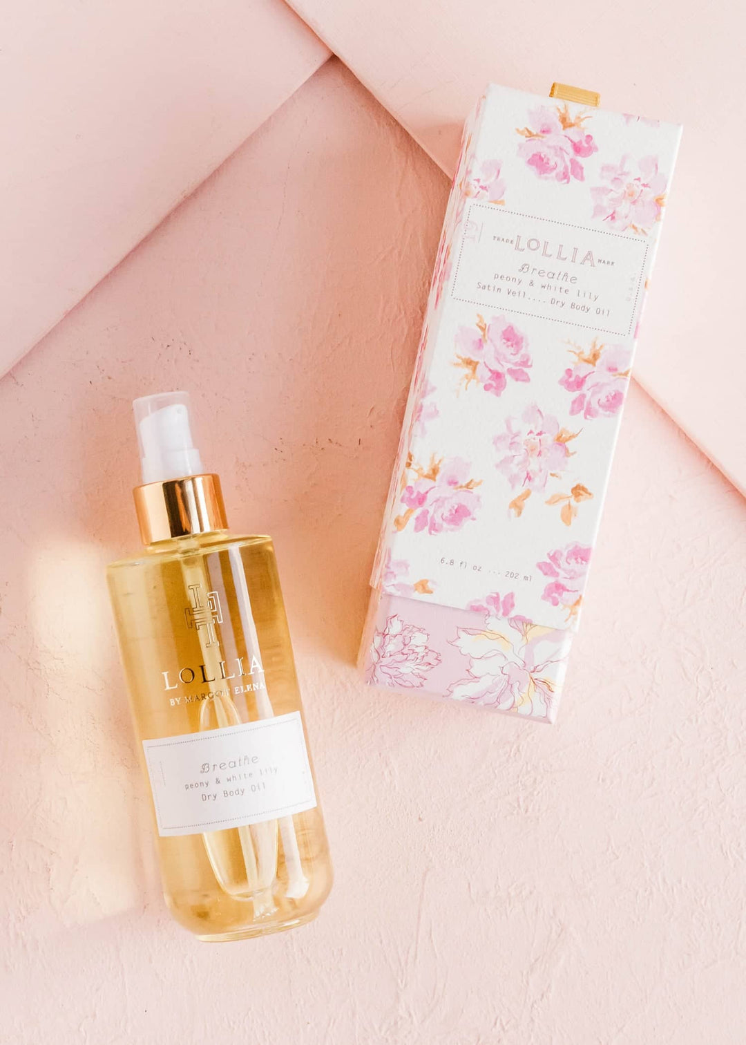 Dry Body Oil - Breathe - Peony & White Lily