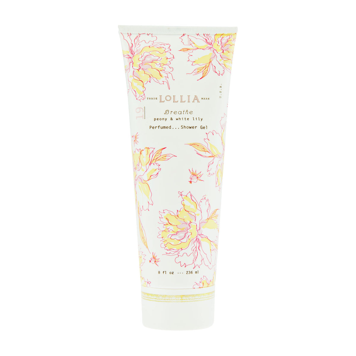 Shower Gel - Breathe - Peony & White Lily