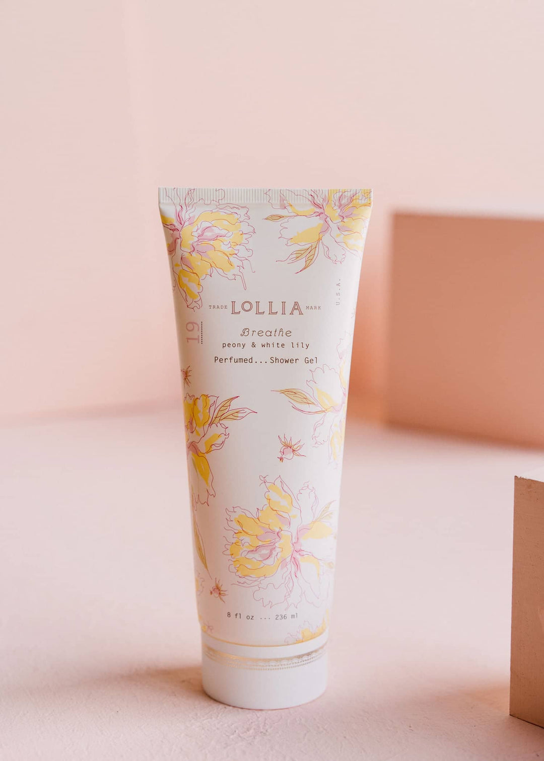 Shower Gel - Breathe - Peony & White Lily