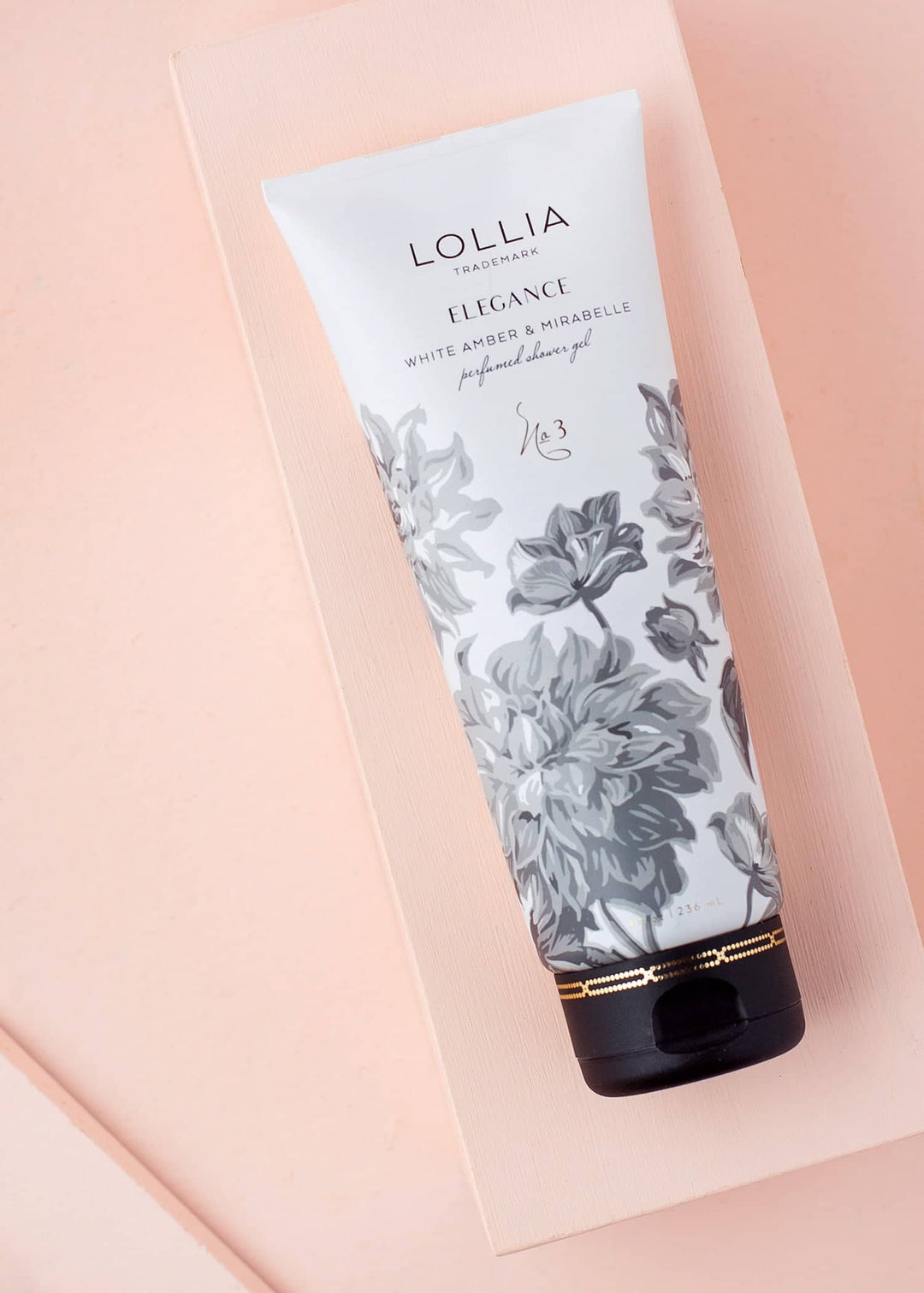 Shower Gel - Elegance - White Amber & Mirabelle
