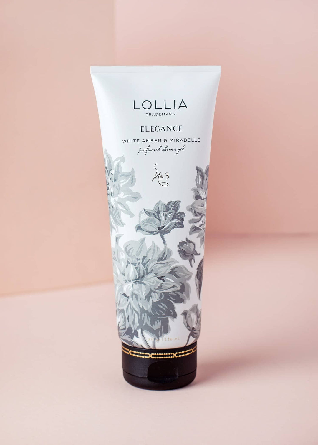 Shower Gel - Elegance - White Amber & Mirabelle