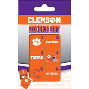 Gameday - Clemson - Dice Set of 6