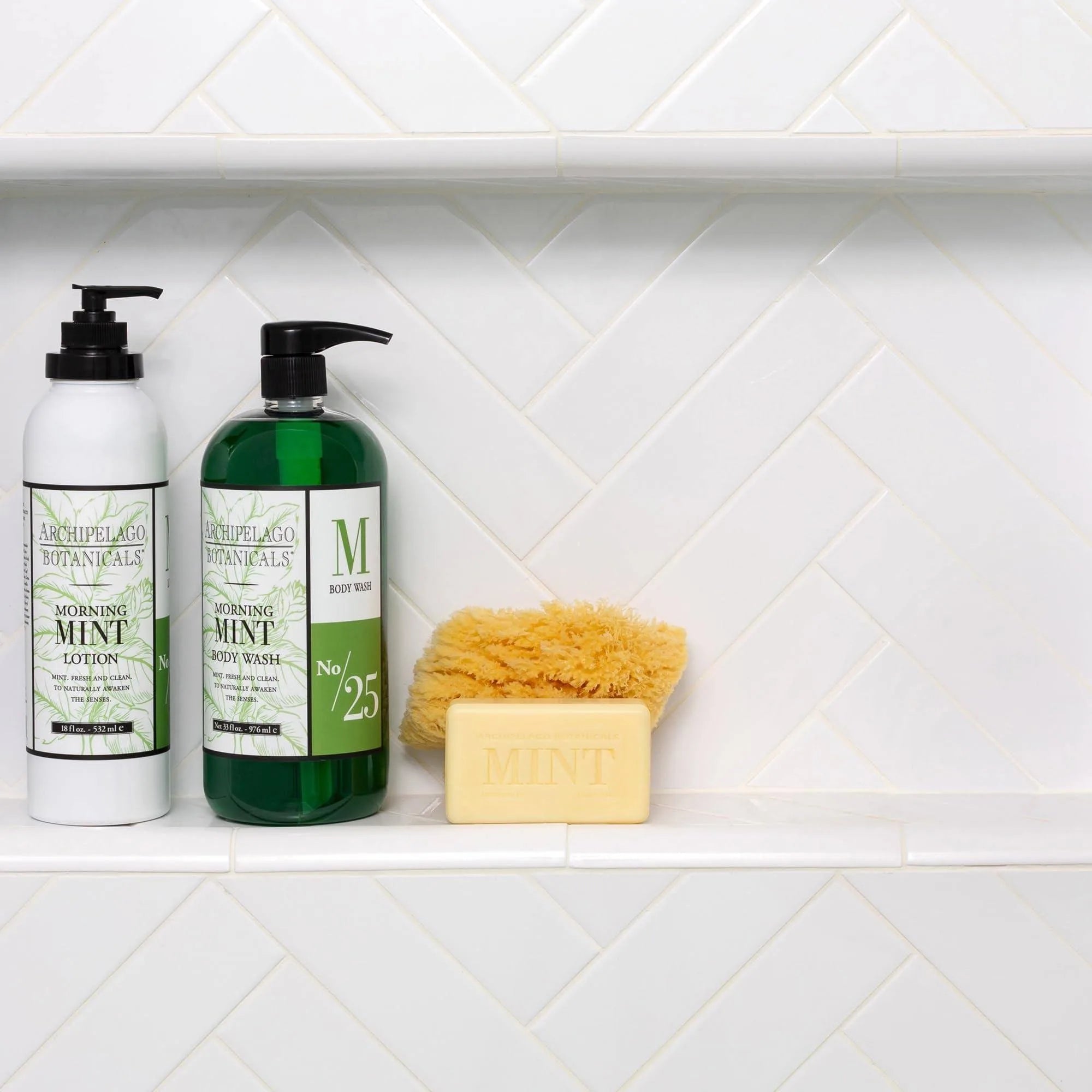 Body Wash - Morning Mint - 33 oz.