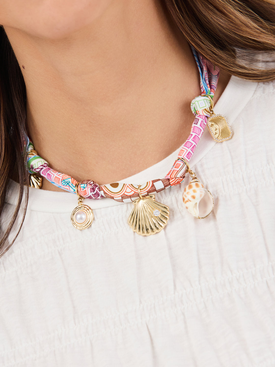 Farrah Scarf Necklace