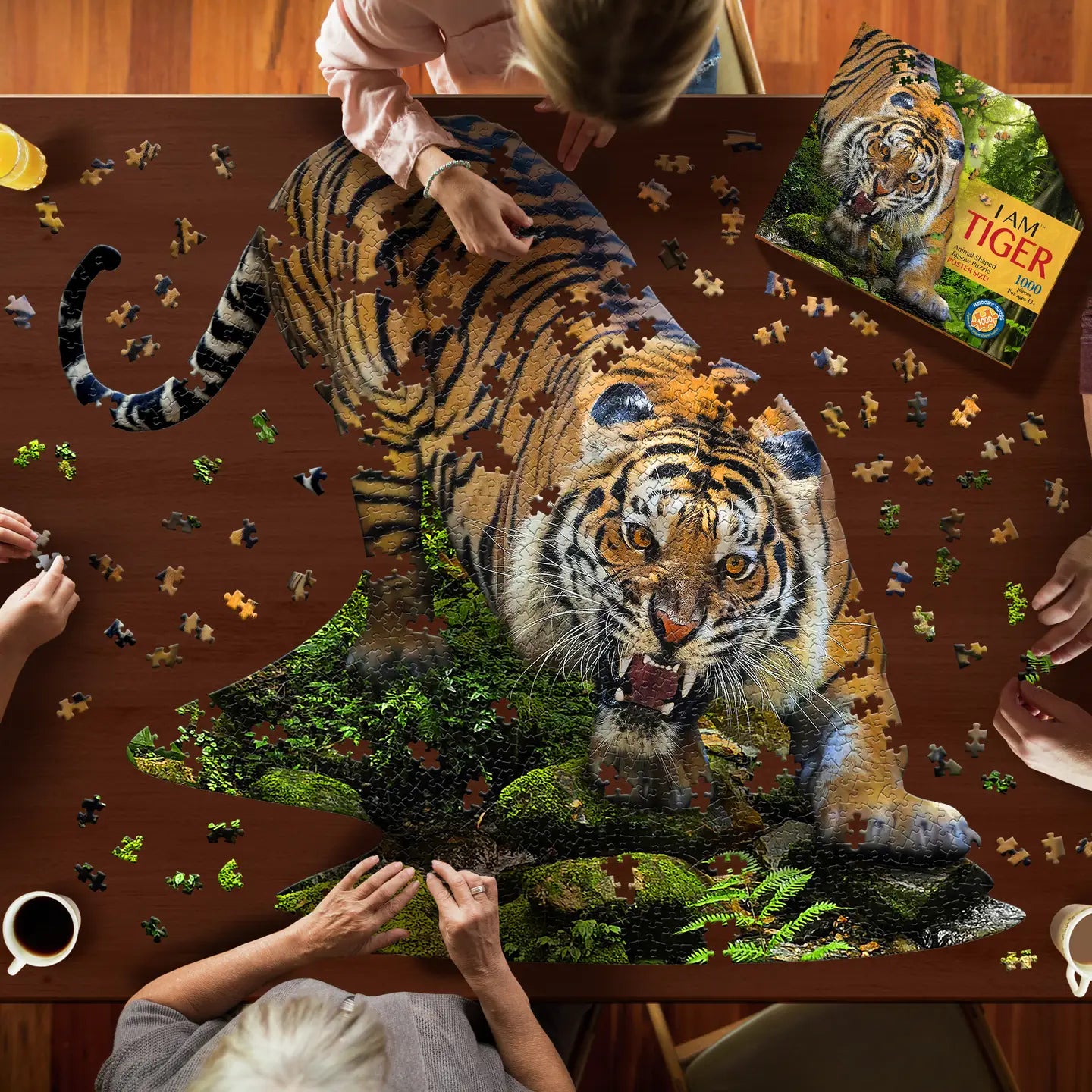 Puzzle - I Am Tiger - 1000 pieces
