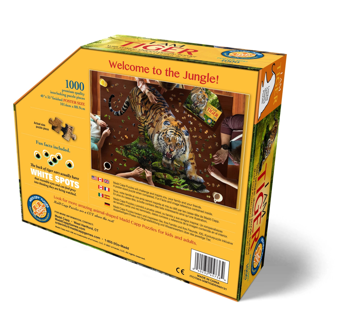 Puzzle - I Am Tiger - 1000 pieces