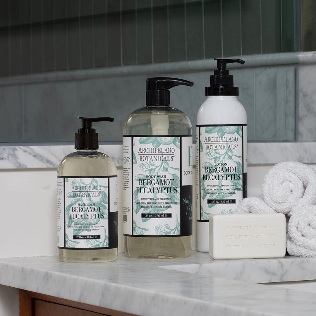 Hand Wash - Bergamot Eucalyptus - 17 oz.