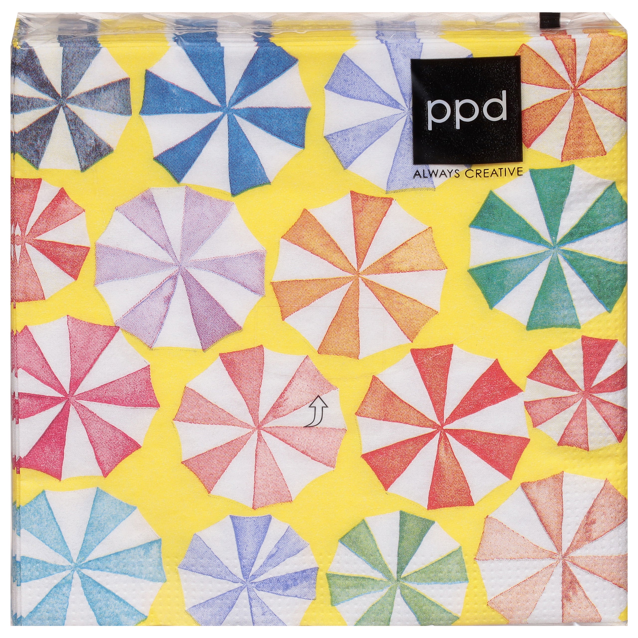 Copacabana Beach Umbrella Cocktail Napkins