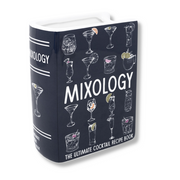 Vase - Book - Mixology - 4.25”x5.5”x2.25”